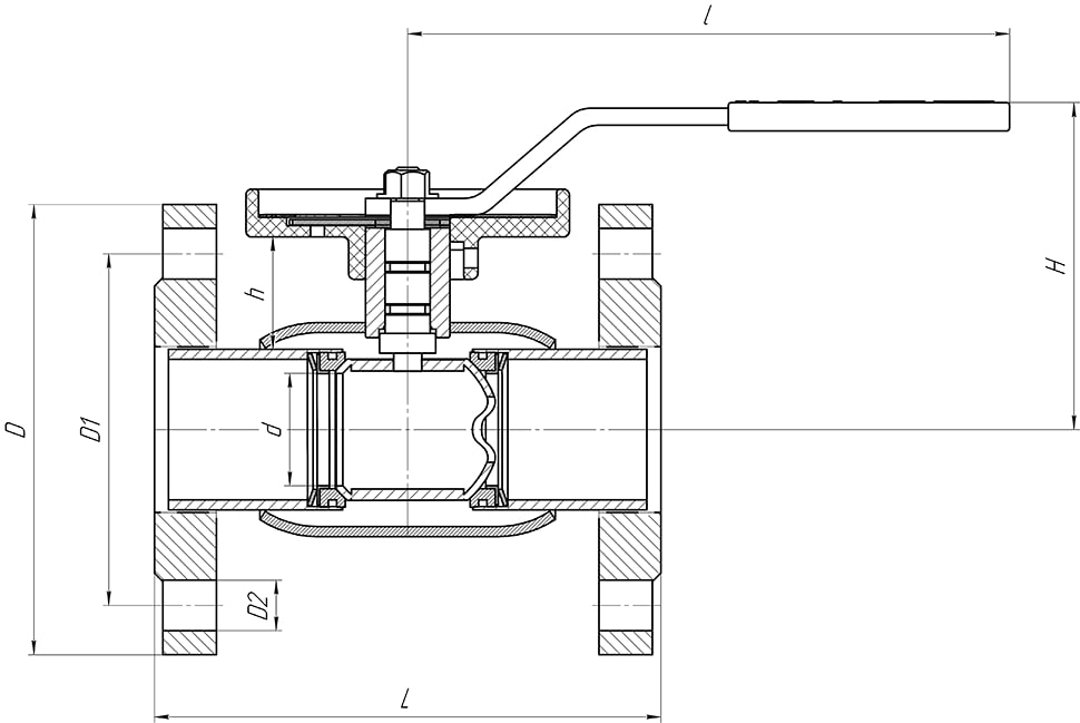 Краны шаровые ALSO BV фланцевые - Каталог продукции ALSO - купить ...